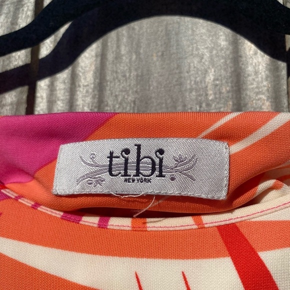 Tibi Pink and Orange Tropical Dress - Picture 3 of 7